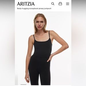 ARITZIA DIVINITY JUMPSUIT NWT (Wilfred free) SMALL